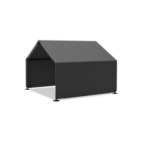 Dog Shade Shelter Outdoor Tent For Small Medium Dogs, Waterproof Sun Protection Pet House For Dogs, Small Animals And Livestock (Option: Gray)